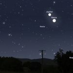 Jupiter et Vénus se rapprochent de plus en plus dans le ciel du soir, avant d'entamer une très lente valse dans les jours à venir.