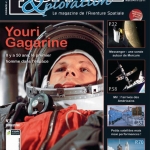 La couverture du 2e numéro d'Espace et Exploration, en vente chez tous les marchands de journaux en France et en Belgique