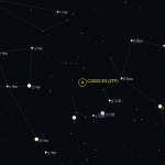 
Quelle est la position de la comète C/2022 E3 (ZTF) ?
