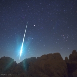 Bolide des Géminides 2009 dans le désert de Mojave