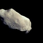 On sait que de nombreux astéroïdes ont de plus petits astéroïdes satellisés autour
d'eux. Dactyle a été le premier satellite d'astéroïde découvert. C'est un rocher
de 1,5 km, tournant autour de l'astéroïde Ida (50 km de diamètre).