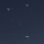 Aspect du ciel le 29 mai 2025 vers 22h30 au-dessus de l'horizon ouest