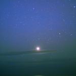 Sho Endo est l’auteur de cette image de Vénus au-dessus des flots du Pacifique vue depuis la côte Japonaise avant le lever du Soleil, le 11 janvier 2003.