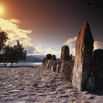 Non, ce n’est pas le Morbihan… mais un « Marae » (temple) visible sur l’île de Raiatea