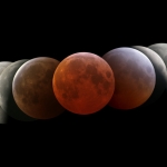 Les différentes phases d'une éclipse de Lune