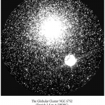 L’amas globulaire NGC 6752. Plusieurs centaines de milliers d’étoiles confinées dans un espace plus petit que le systeme solaire.