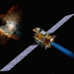 Deep Space 1 accélérant plein gaz. Une des sondes spatiales les plus intelligentes jamais lancées. On achève bien les robots.