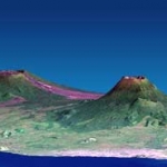 Vue stéréoscopique de la région de Goma avant l’éruption, le 11 décembre dernier