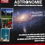 Affiche de l'édition 2008 du Festival d'Astronomie de Haute Maurienne Vanoise