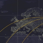 Les traces au sol des probables 3 dernières orbites d'UARS encadrent remarquablement le territoire métropolitain, avec une mention toute spéciale pour Marseille et la côte d'Azur.