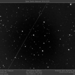 2005 EG5 observé lors de son passage à proximité de la Terre le 1er avril 2012 depuis l'Australie, à Brisbane