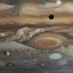 Europe et Jupiter vus par Voyager 1