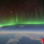 Lors d'une mission scientifique dans l'ovale auroral austral, l'astronome Ian Griffin a capturé cette vue le 17 juillet depuis l'observatoire aéroporté SOFIA