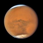 La planète Mars vue par Hubble le 18 juillet 2018, tout près d'une opposition particulièrement favorable