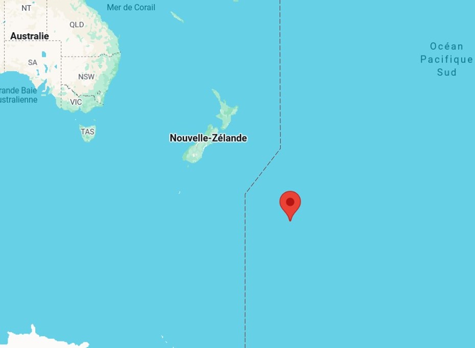 Point de chute de Zhuque 3 le 31/01/2026 à 1h39 heure locale