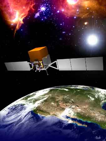 Le satellite Glast, rebaptisé Fermi après son lancement réussi, dont on attend de nombreuses révélations sur les sursauts gamma