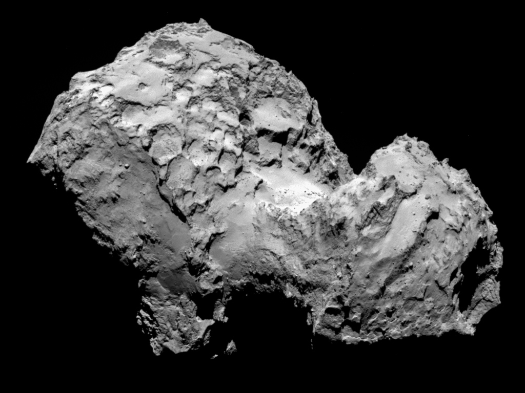 La comète sur laquelle Philae va tenter de se poser aujourd\'hui