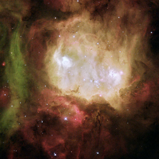 NGC 2080, la nébuleuse de la tête de mort. Un fantôme surgi du fin fond de l\'espace.
