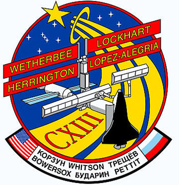 Logo officiel de la mission STS-113.