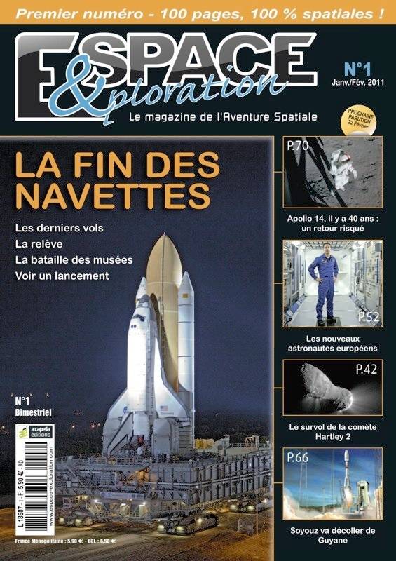 Espace et Exploration, un nouveau magazine pour ceux qui ne se contentent pas d\'admirer les étoiles, mais veulent les observer au plus près