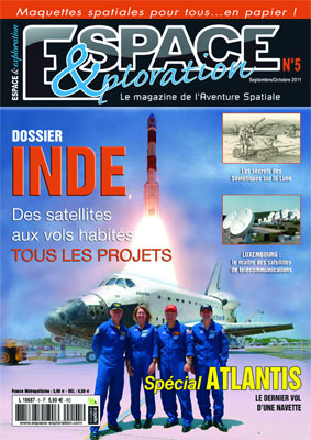 La couverture du cinquième numéro d\'Espace et Exploration