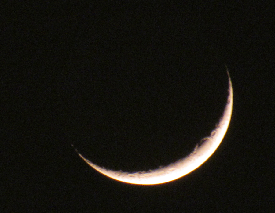 La Lune le 25 mars 2012