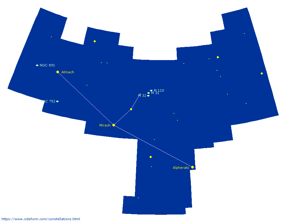 Constellation d\'Andromède