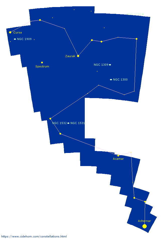 Constellation de l\'Eridan