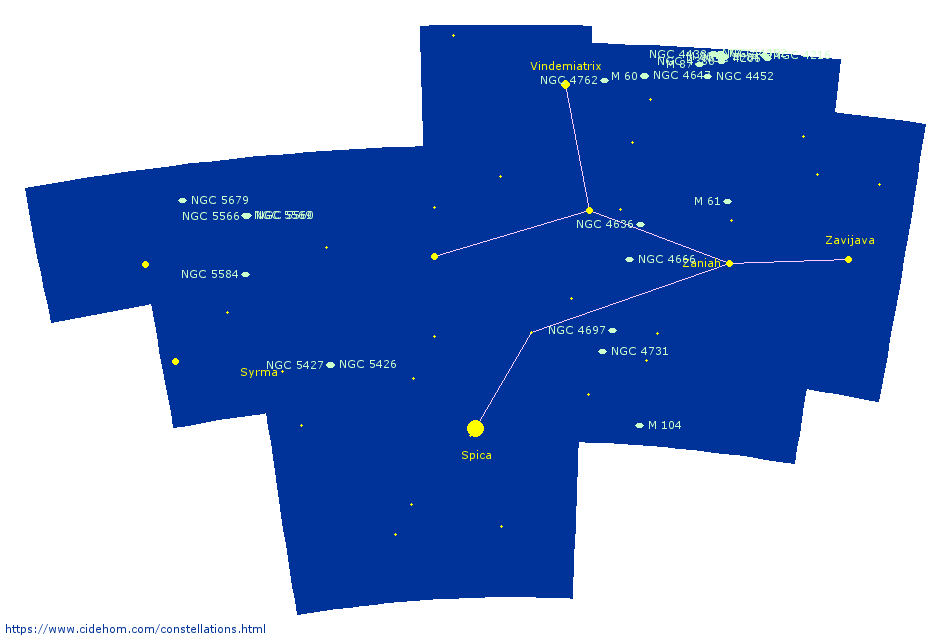 Constellation de la Vierge