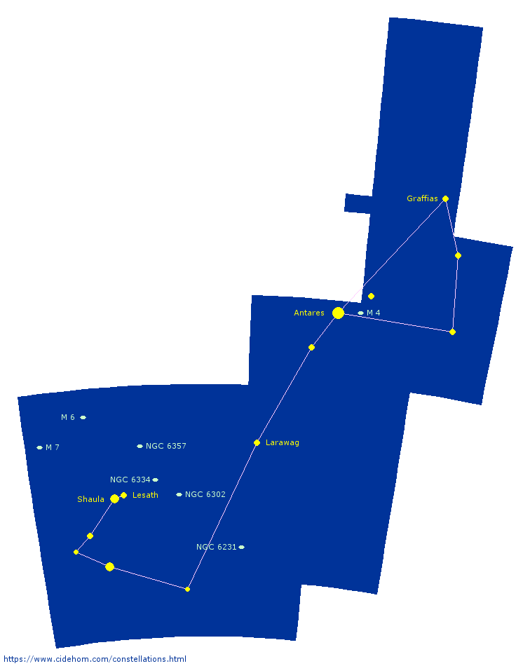 Constellation du Scorpion