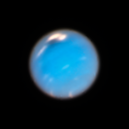 Neptune vue par Hubble en 2018