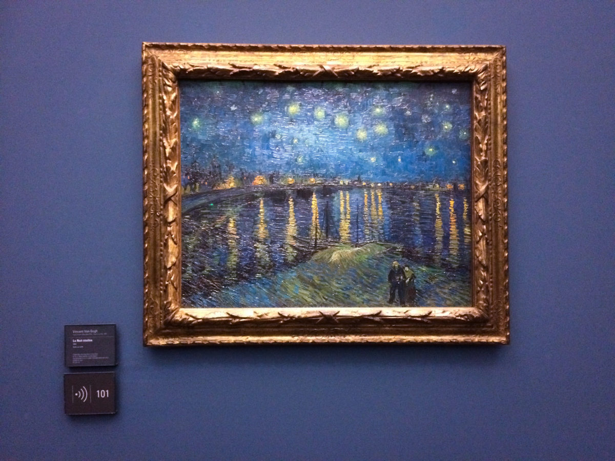Nuit étoilée sur le Rhône, Vincent Van Gogh